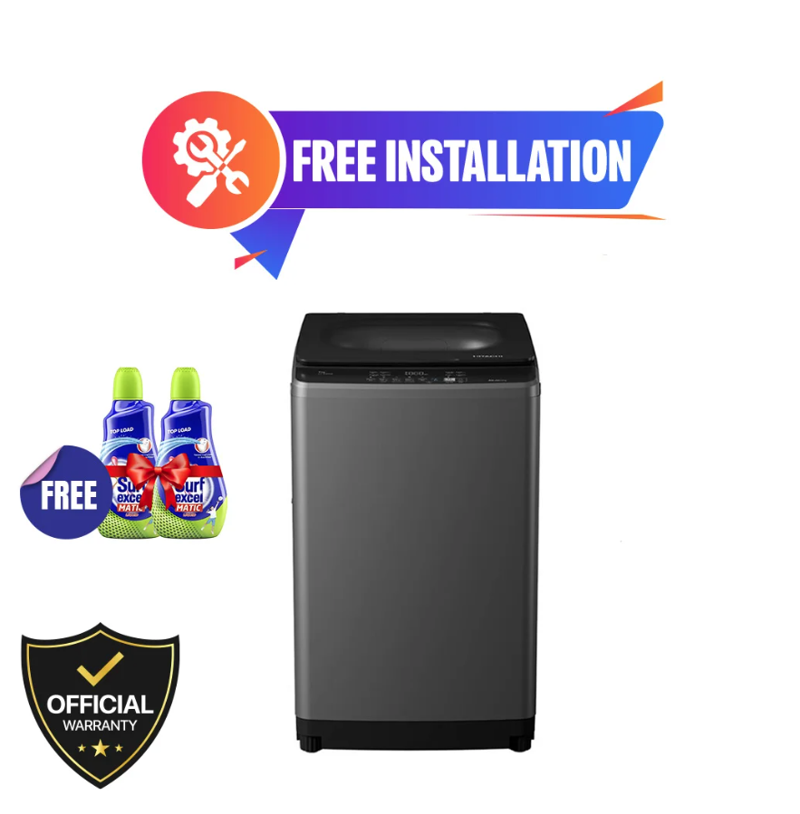 Hitachi 9KG Top Loading Washing Machine (LTL 09M00 GG)