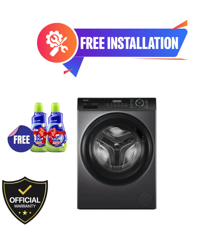 Haier 8kg Front Loading Washing Machine (HW80-BP12929S6)