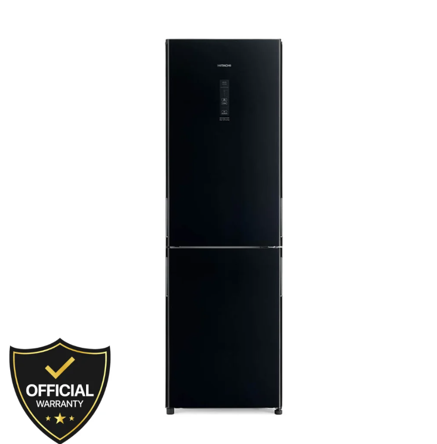 Hitachi 366 Liters Stylish Bottom No Frost Freezer (RBG410PUC6X-KD-GBK)