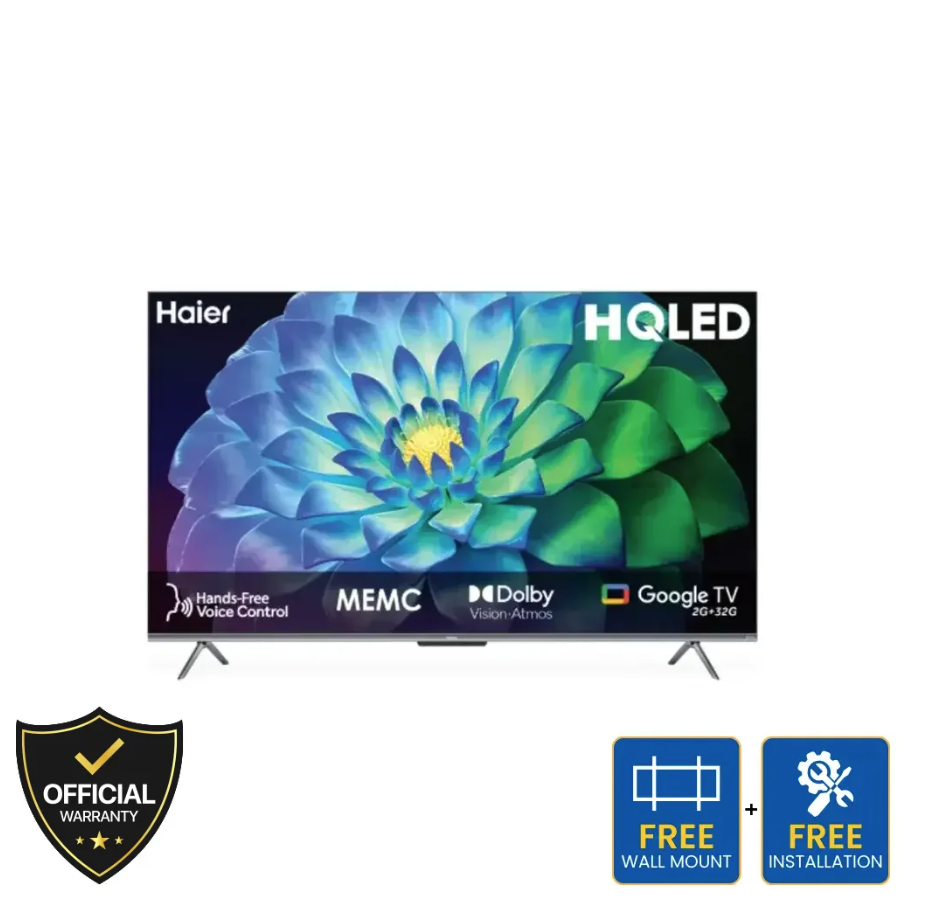 Haier 55 Inch HQLED 4K Google TV (H55P7UX)
